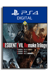 Resident Evil Remake Trilogy - Digital - Ps4