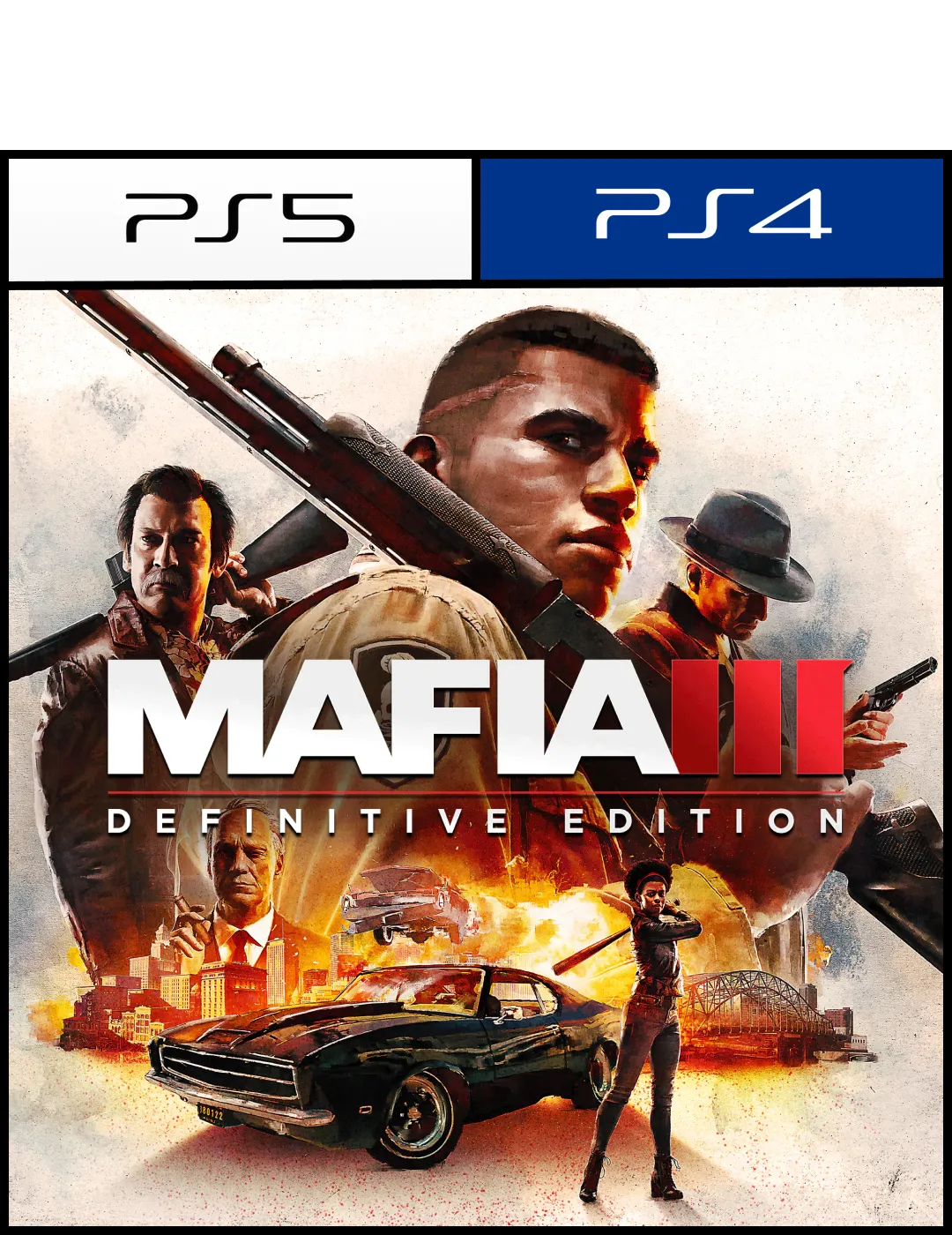 Mafia III: Definitive Edition Para Ps4 & Ps5 - Digital