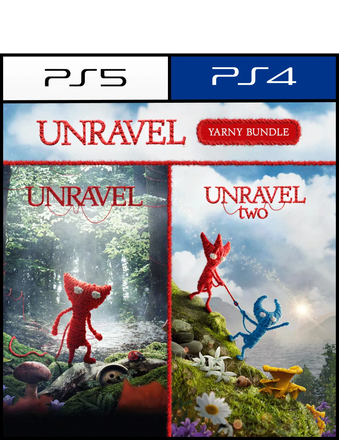 Unravel Yarny Bundle Para Ps4 & Ps5 - Digital