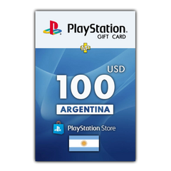 Tarjetas PlayStation Network $100 Usd (ARG) Código de PSN ARGENTINA