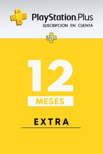 12 meses - Ps Plus EXTRA - Cuenta