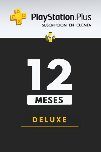 12 meses - Ps Plus DELUXE - Cuenta