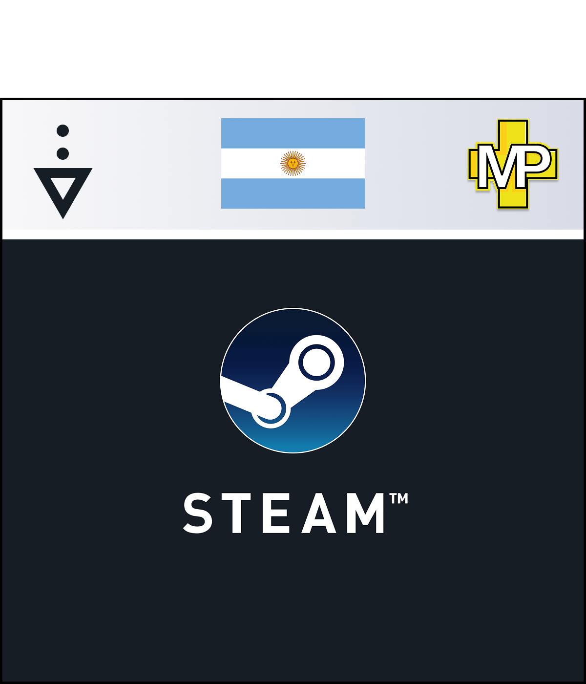 Gift Card STEAM para Región Argentina - Codigo Digital