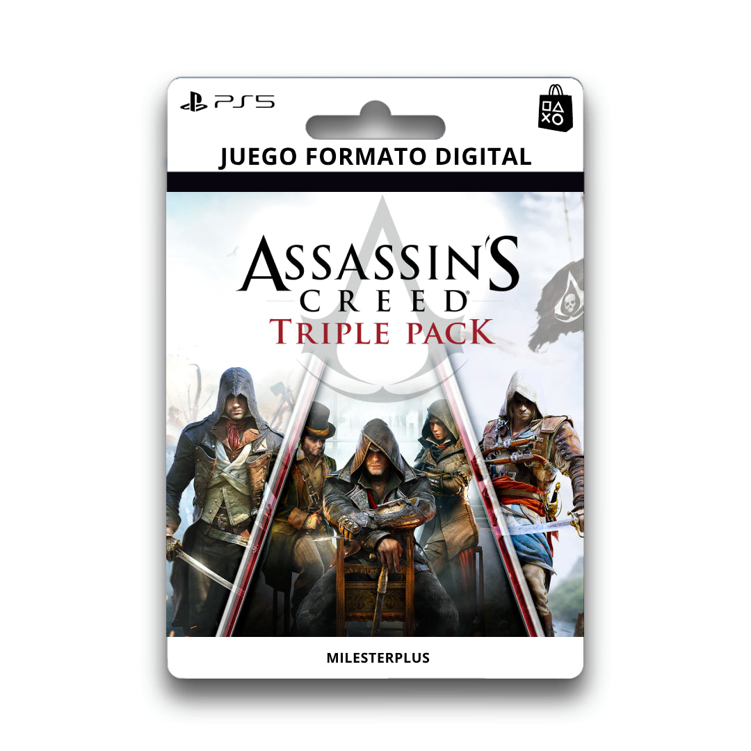 Assassin's Creed Triple Pack - Ps5 - Digital