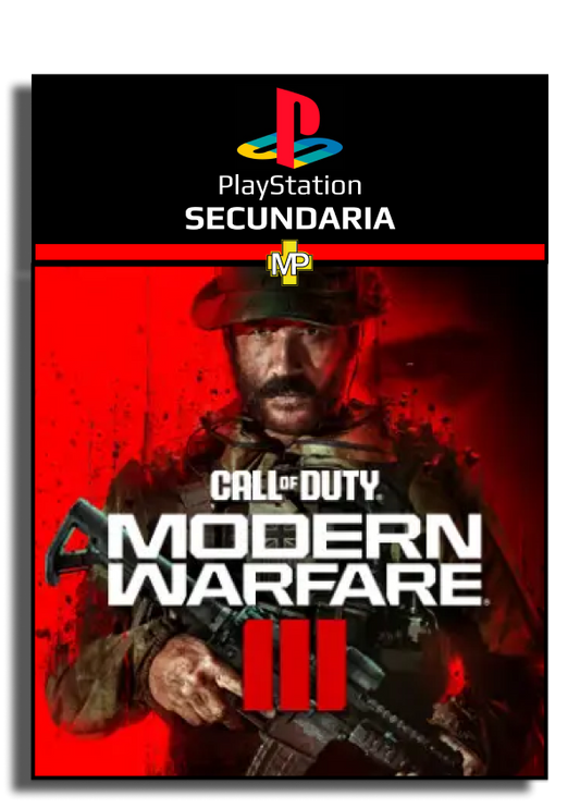 Call of Duty®: Modern Warfare® III  - Ps5 o PS4 - Digital SECUNDARIA