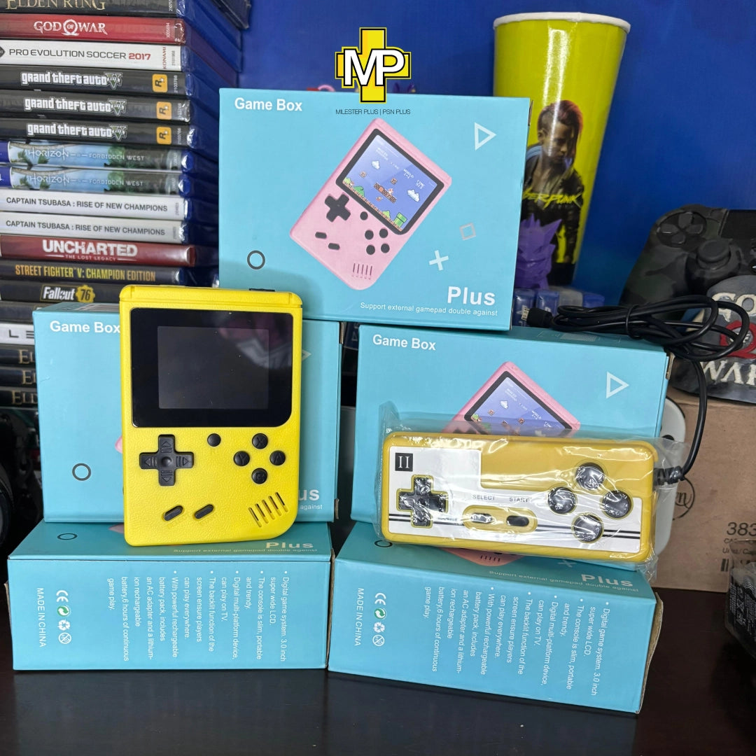 Retro Game Box Plus Console with Battery 