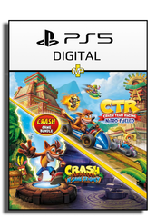 Crash Bandicoot™ Bundle - N. Sane Trilogy + CTR Nitro-Fueled - Ps5 - Digital