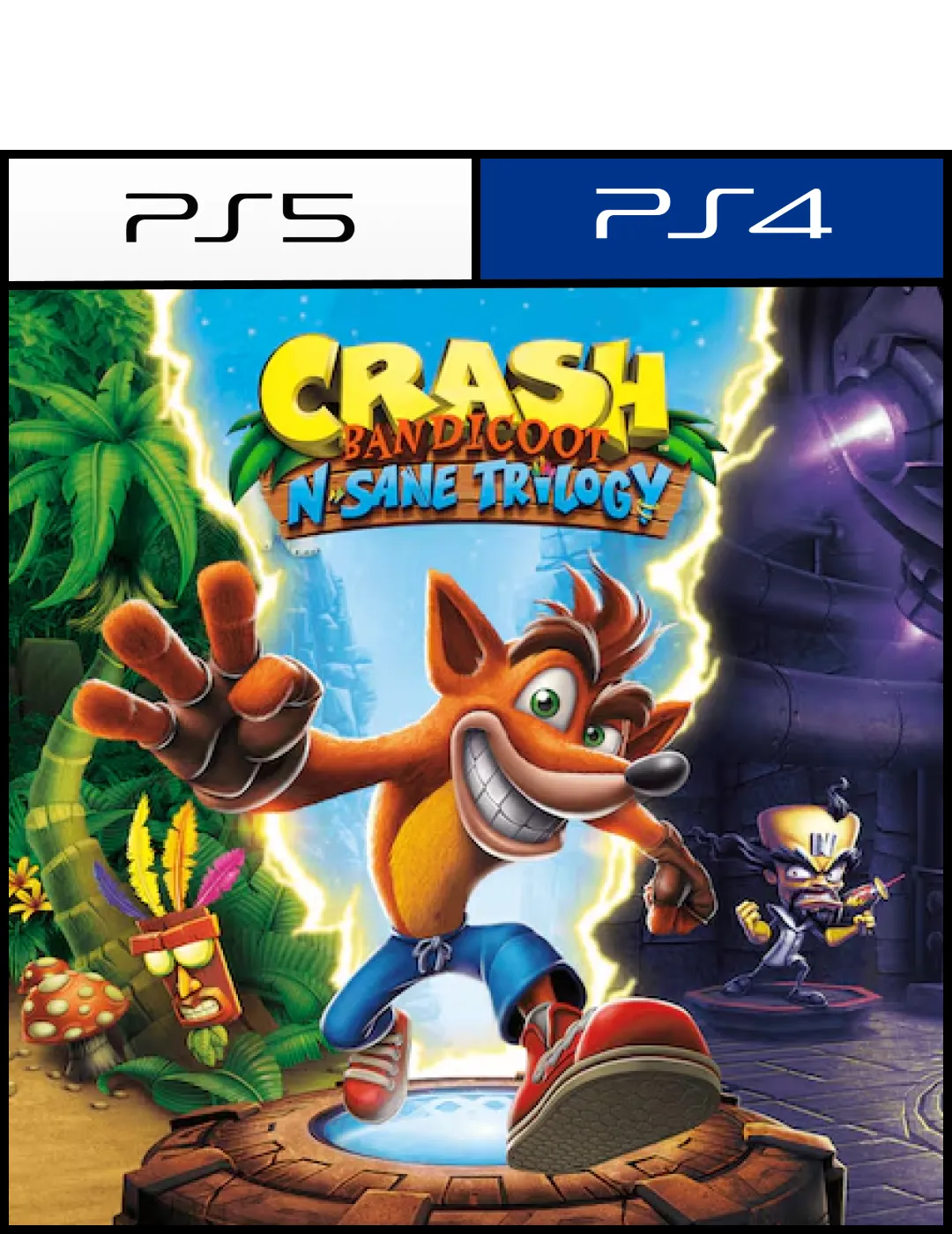 Crash Bandicoot™ N. Sane Trilogy - Para Ps5 & Ps4 - Digital
