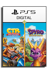 Crash™ Team Racing Nitro-Fueled + Spyro™ Game Bundle  - Ps5 - Digital