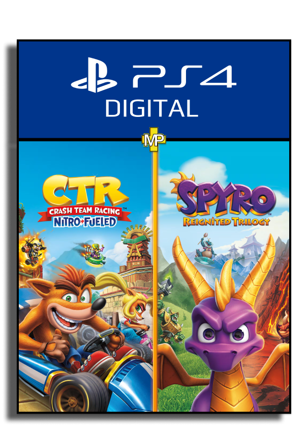 Crash™ Team Racing Nitro-Fueled + Spyro™ Game Bundle - Ps4 - Digital