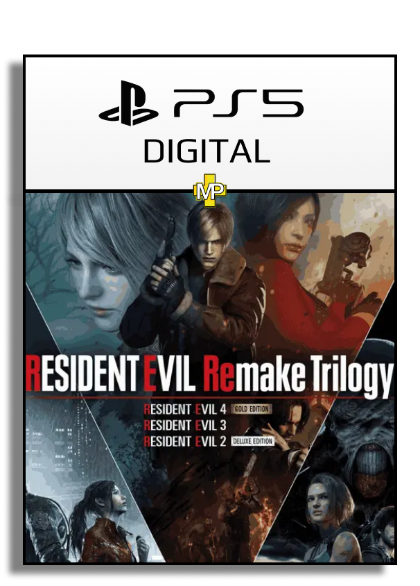 Resident Evil Remake Trilogy- Digital- Ps5