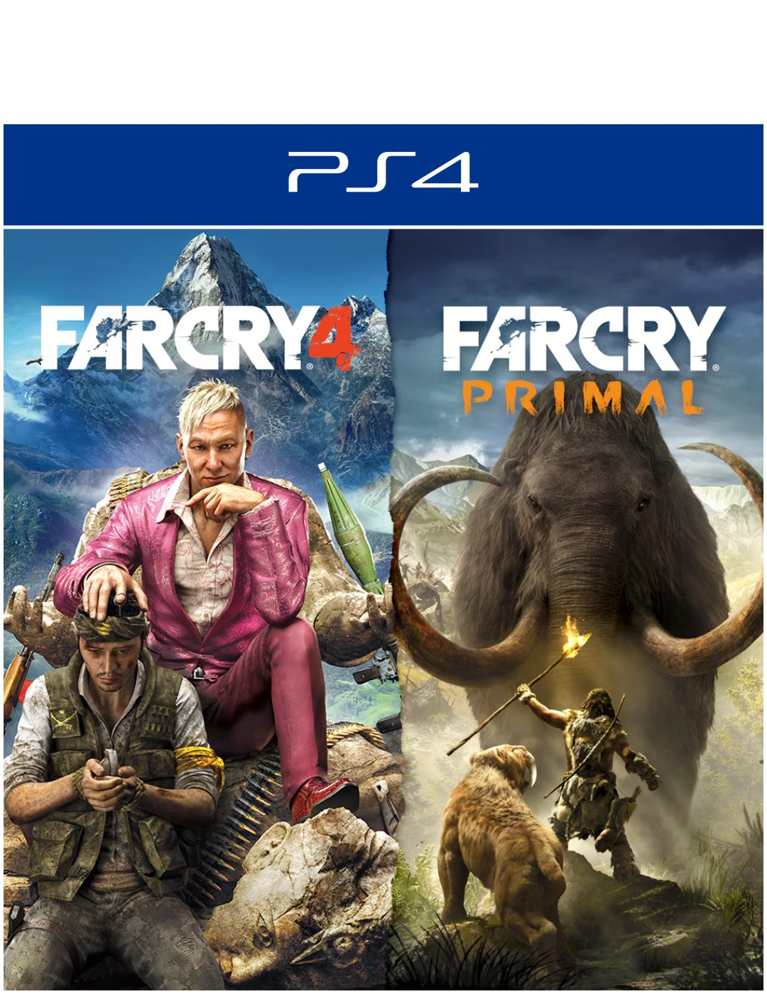 FAR CRY 4 + FAR CRY PRIMAL BUNDLE - Ps4 - Digital 