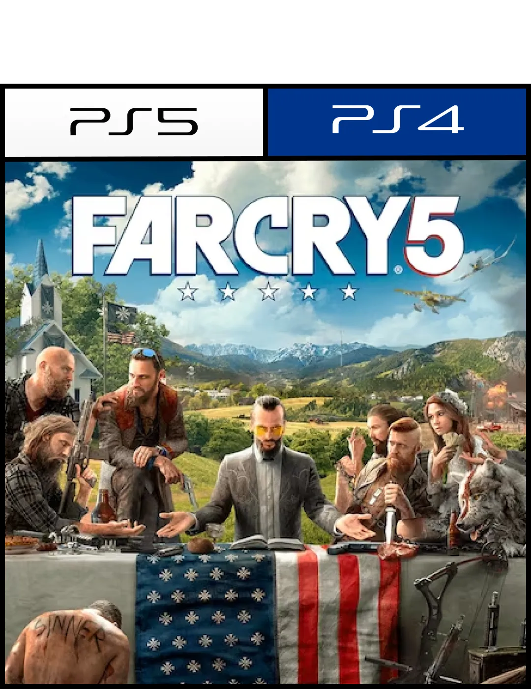 Far Cry 5 - Para Ps5 & Ps4  - Digital