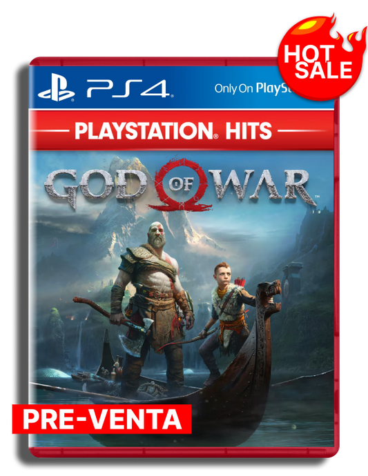 God of War HITS - PS4 - Físico Nuevo - HotSale - PREVENTA