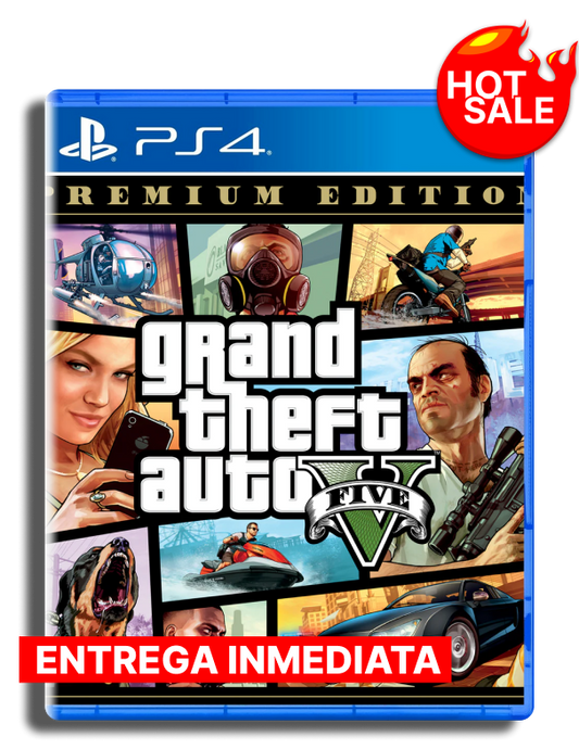 ⁠GTA V - PS4 - Fisico Nuevo