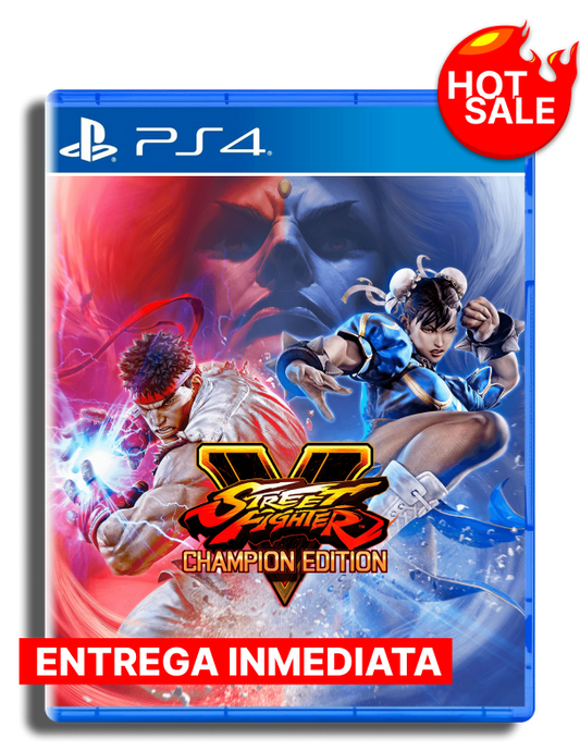 Street fighter V - PS4- Fisico Nuevo