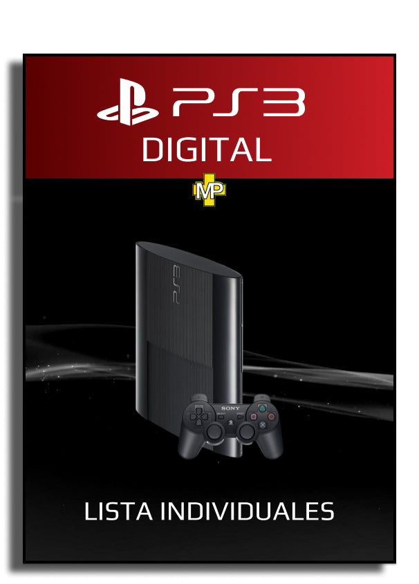 Lista de juegos INDIVIDUALES PS3 - Digital