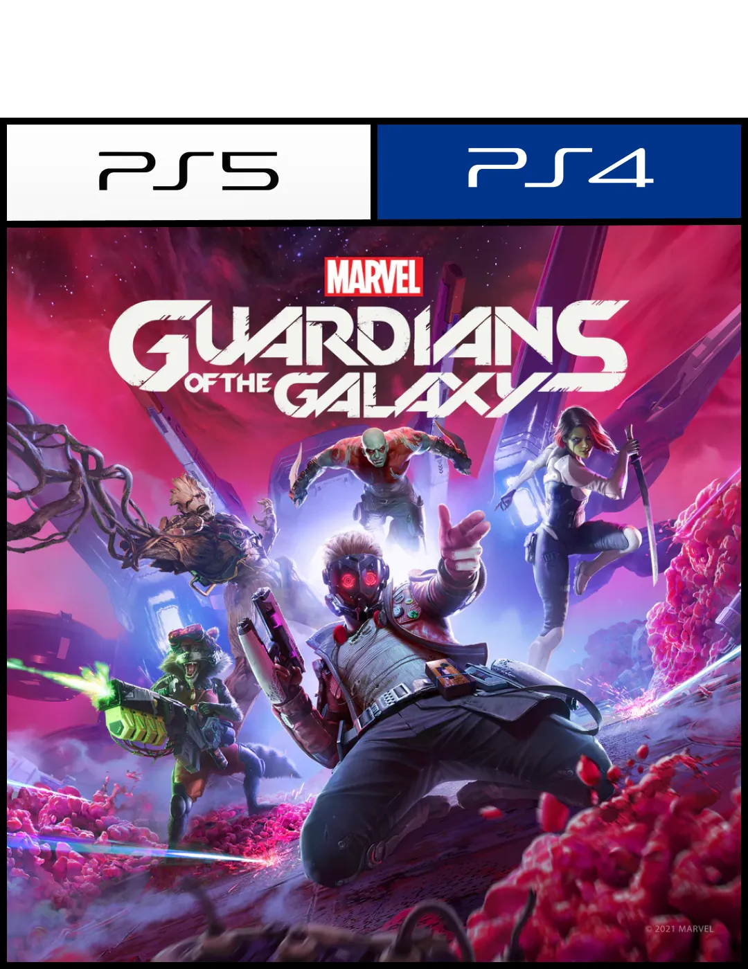 Marvel's Guardians of the Galaxy Para Ps4 & Ps5 - Digital