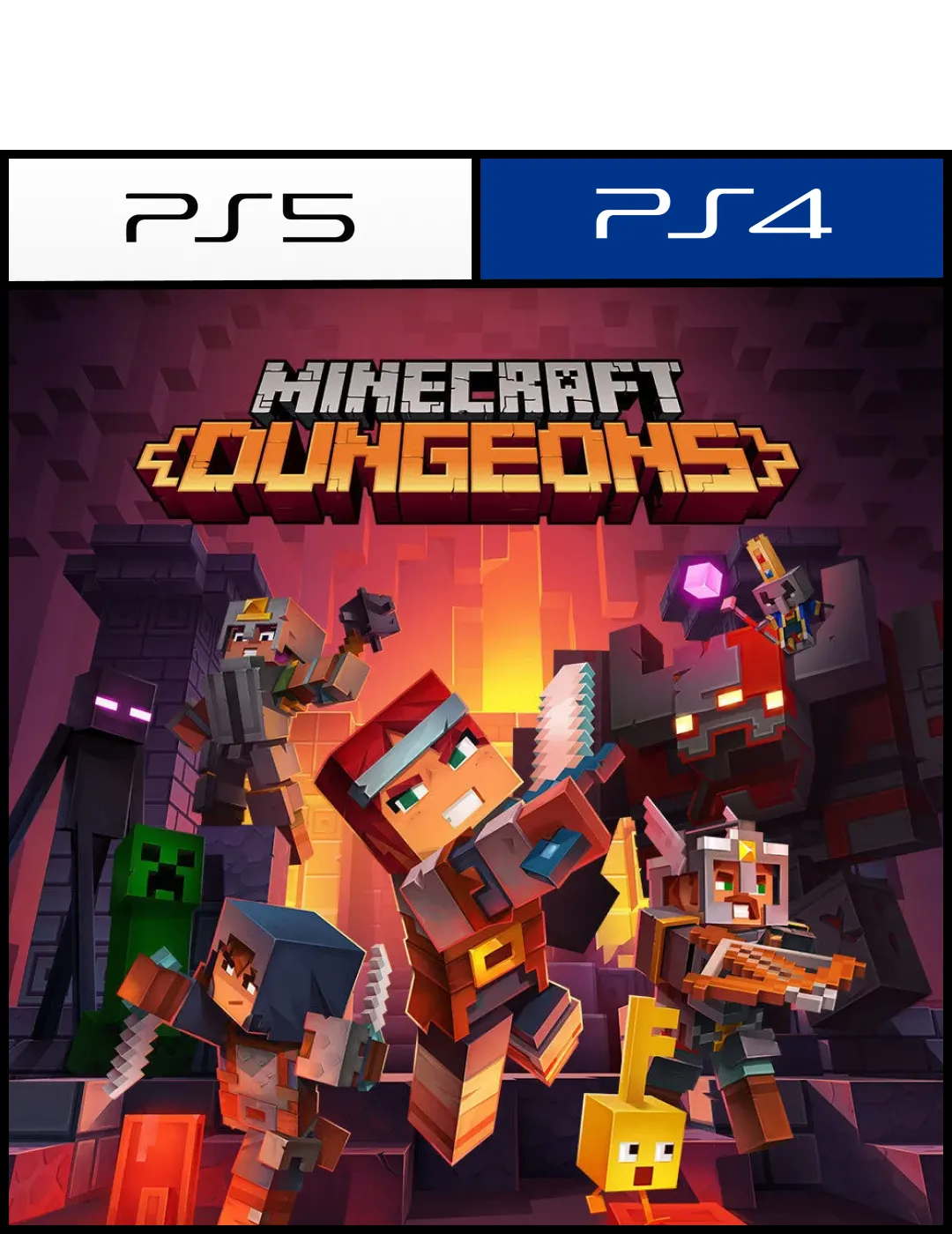 Minecraft Dungeons Para Ps4 & Ps5 - Digital