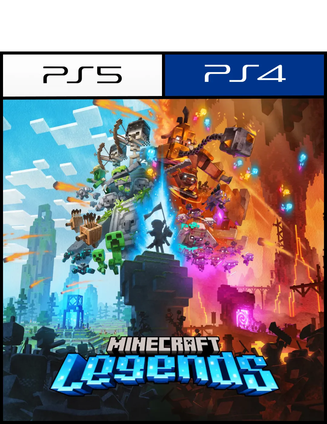 Minecraft Legends Para Ps4 & Ps5 - Digital