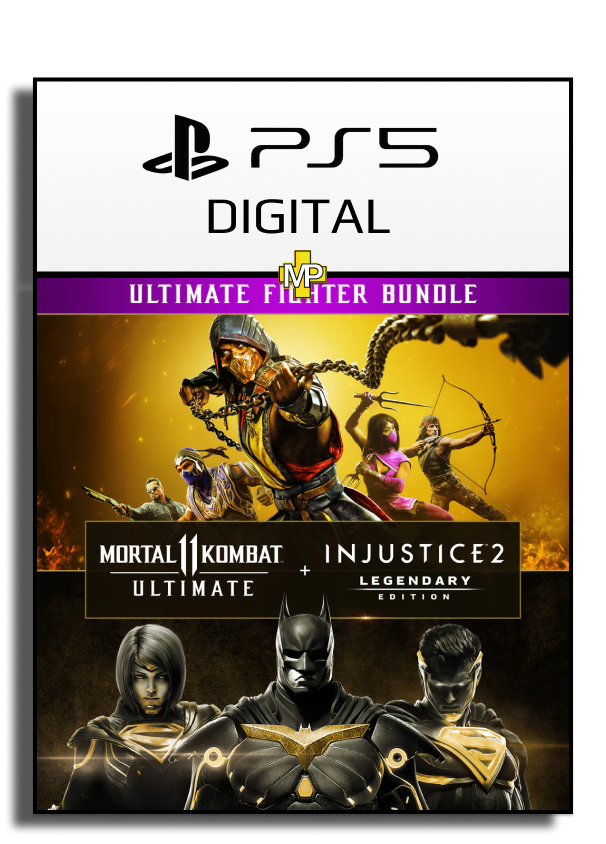 Mortal Kombat 11 Ultimate + Injustice 2 Leg. Edition Bundle - ps5- DIGITAL 