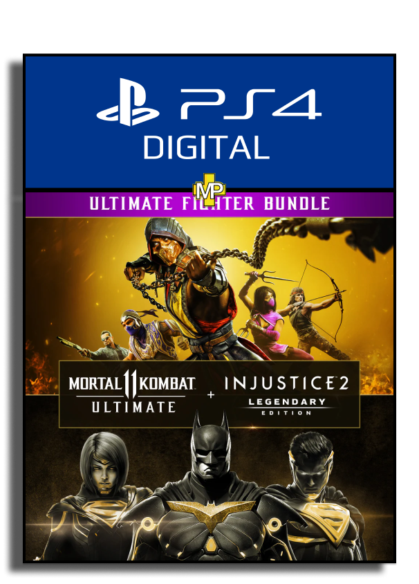 Mortal Kombat 11 Ultimate + Injustice 2 Leg. Edition Bundle - ps4- DIGITAL