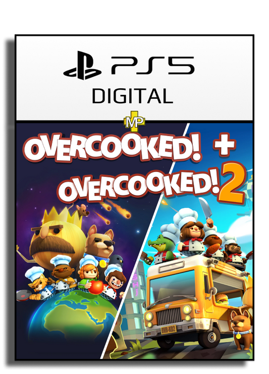 Overcooked! + Overcooked! 2 - Ps5 - Digital