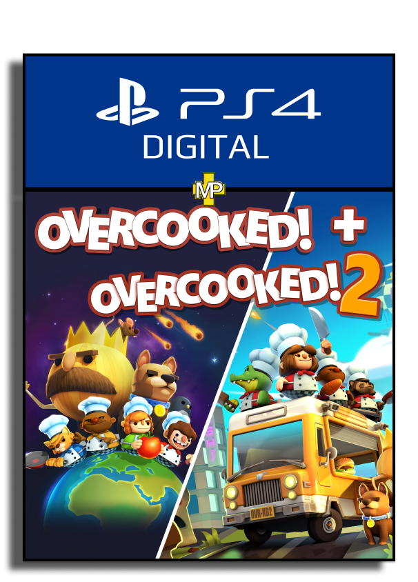 Overcooked! + Overcooked! 2 - Ps4 - Digital 