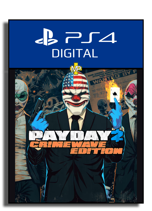 PAYDAY 2: CRIMEWAVE EDITION - Ps4 - Digital 