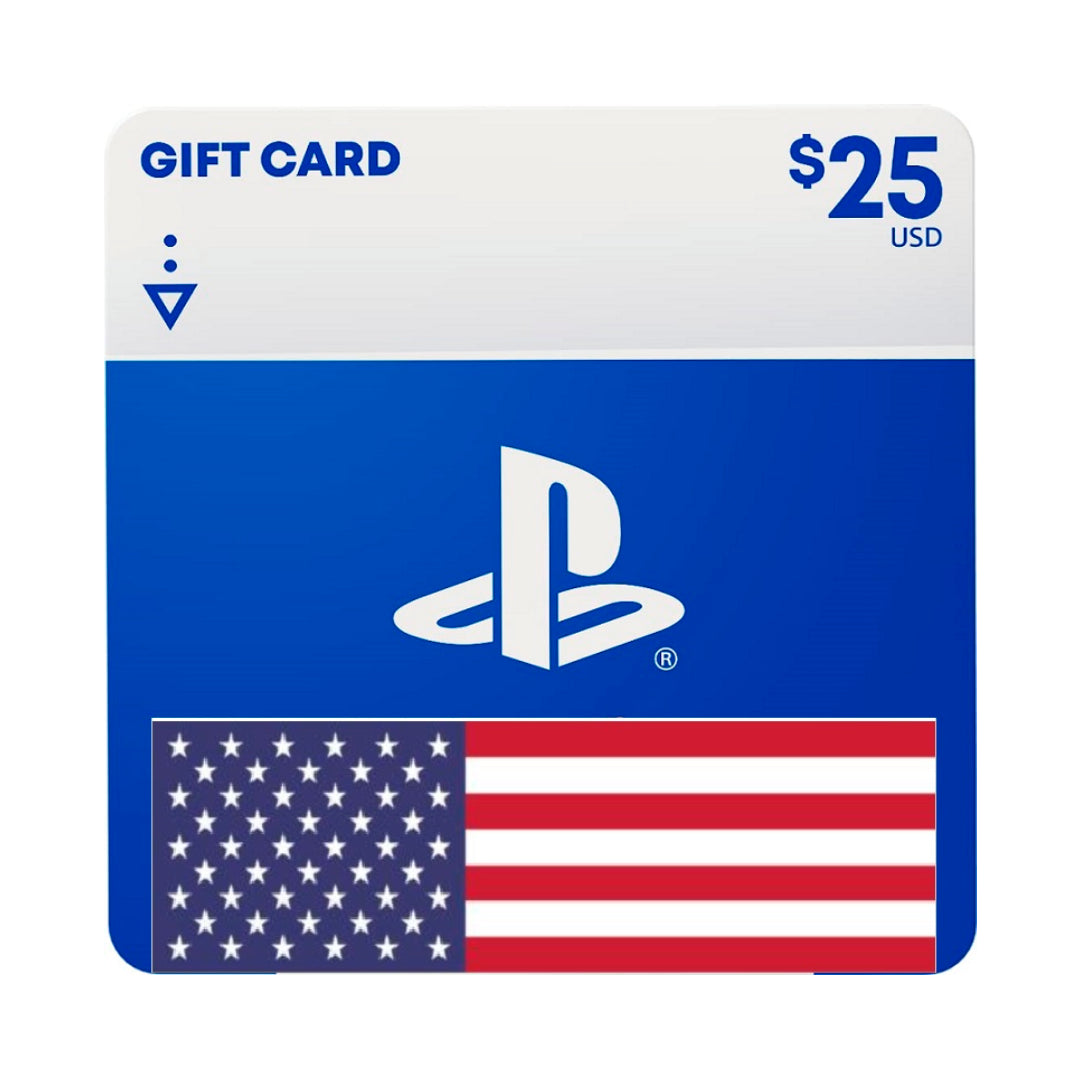 PLAYSTATION PSN Card $25 Cuentas USA