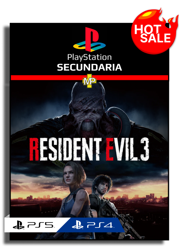 RESIDENT EVIL 3 - Digital - Secundaria - Hot Sale