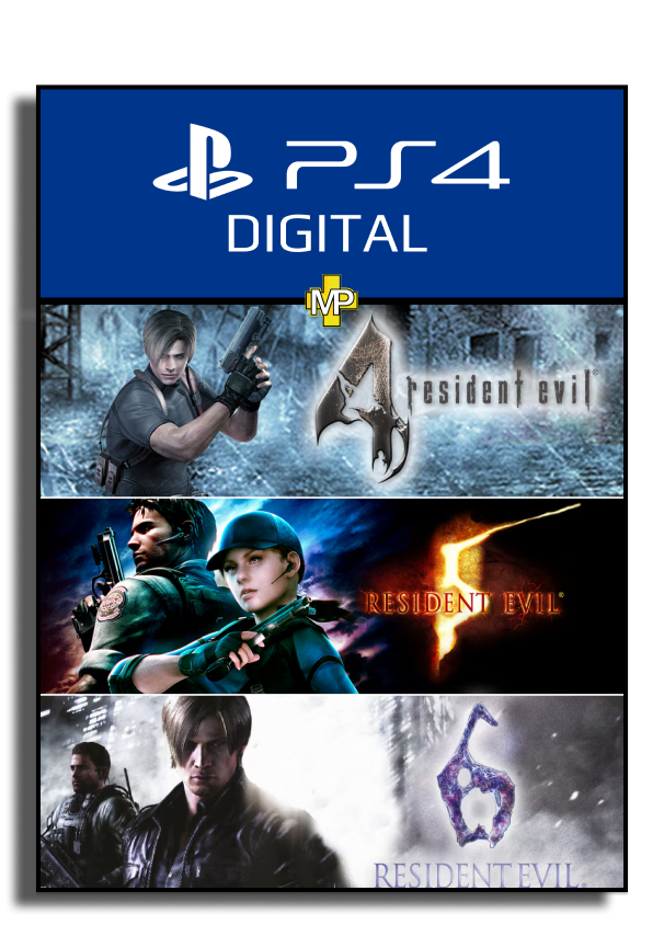Resident Evil Triple Pack - Ps4 - Digital 