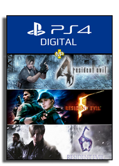 Resident Evil Triple Pack - Ps4 - Digital