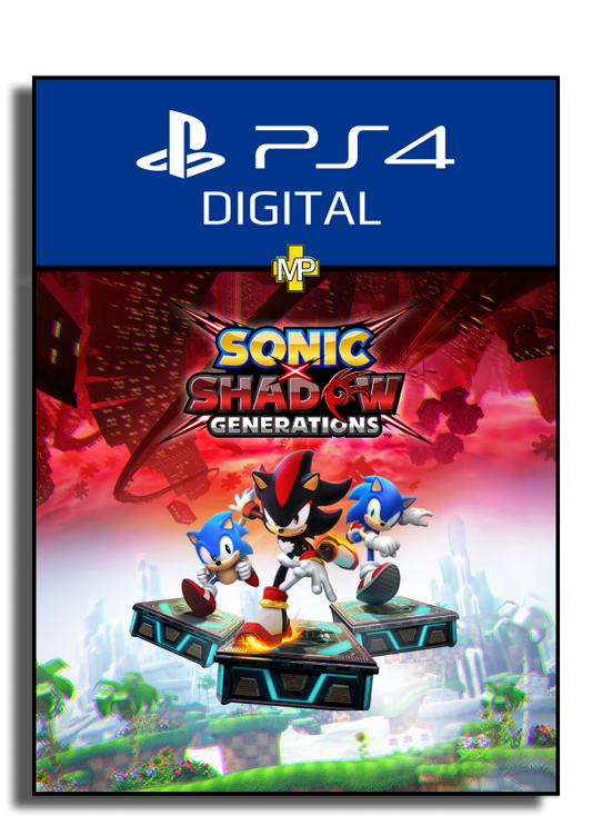 SONIC X SHADOW GENERATIONS - Ps4 - Digital