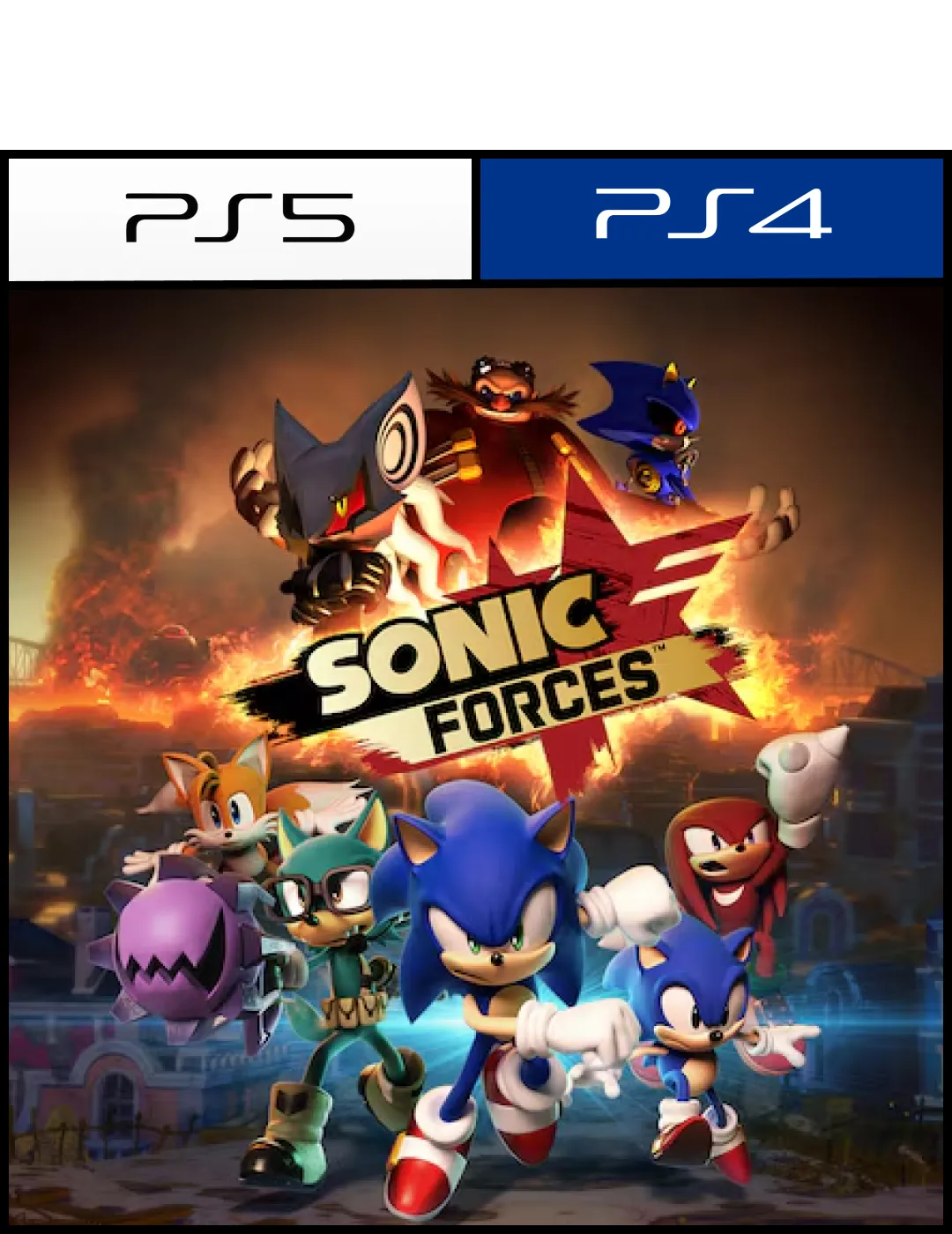 SONIC FORCES - Para Ps5 & Ps4 - Digital