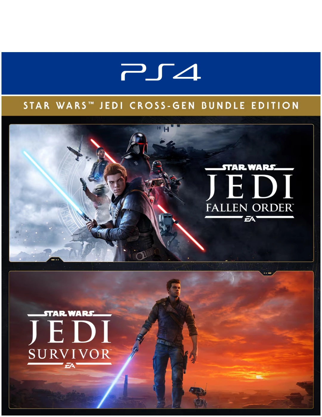 Edición del paquete cross-gen de star wars™ jedi - Ps4 - Digital
