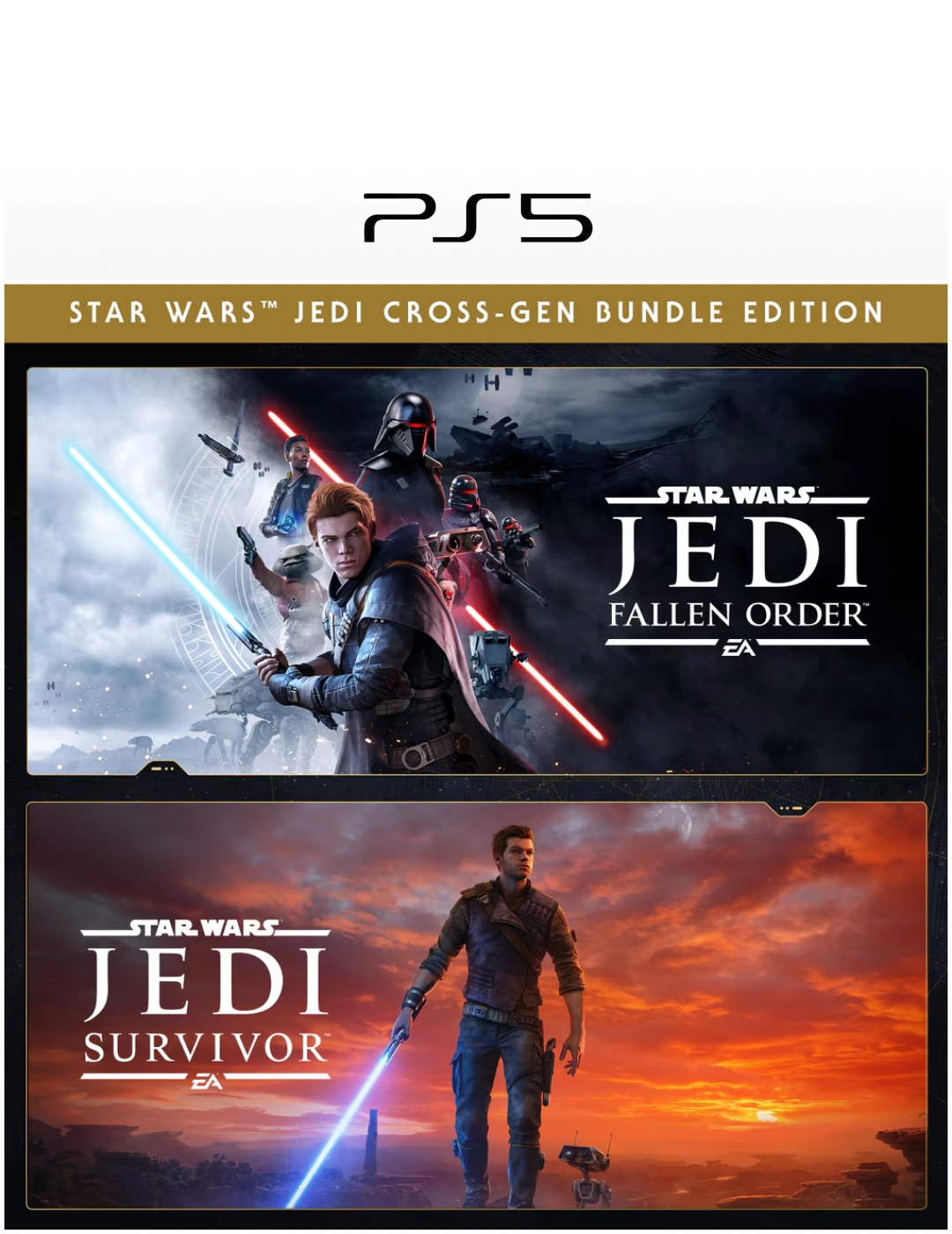 Star Wars™ Jedi Cross-Gen Bundle Edition - PS5 - Digital 