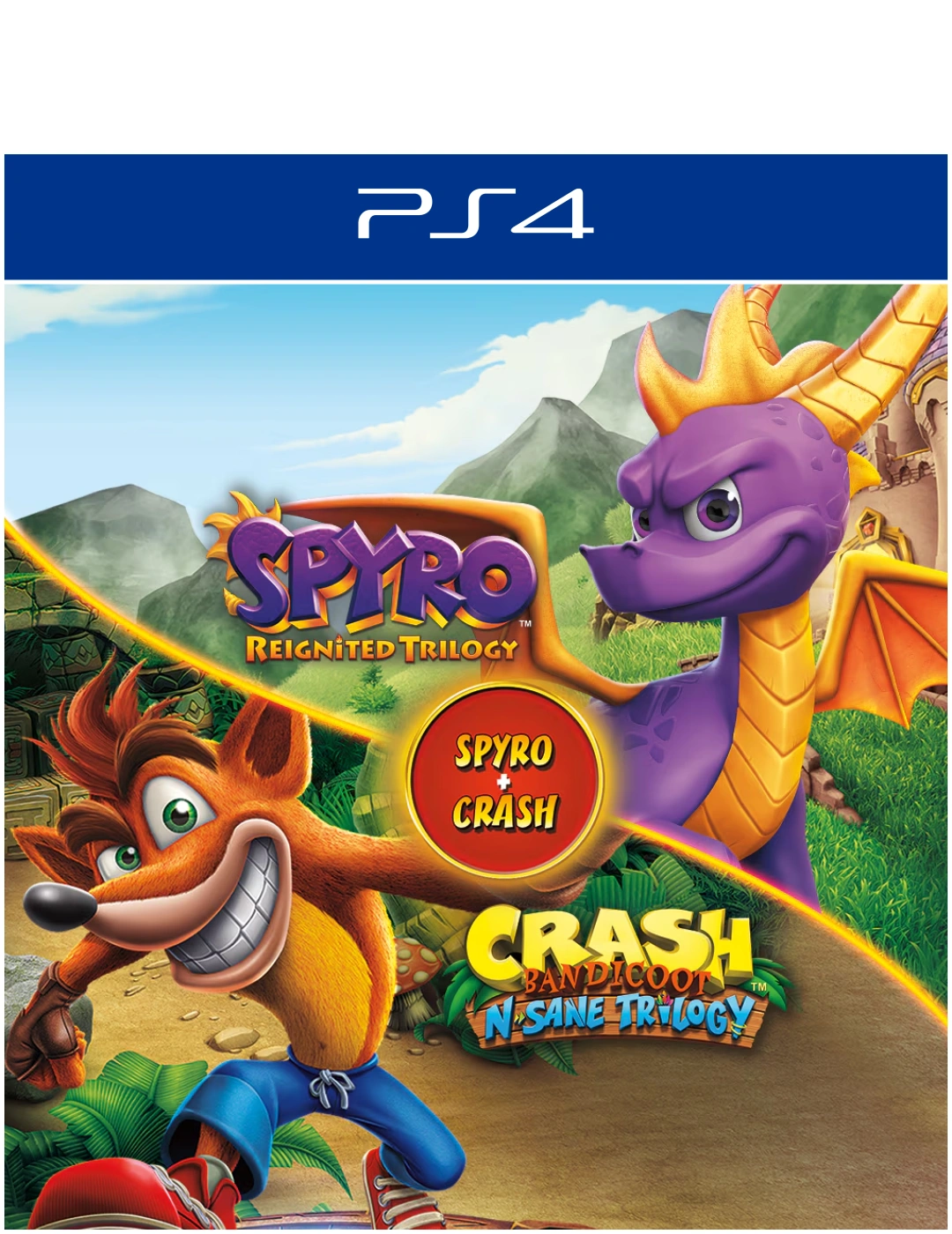 Spyro™ + Crash Remastered Game Bundle - Ps4 - Digital