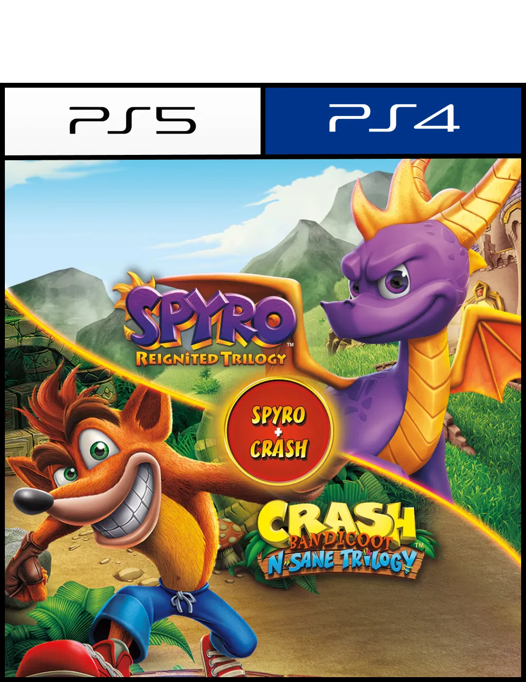 Spyro™ + Crash Remastered Game Bundle - Ps4 - Digital
