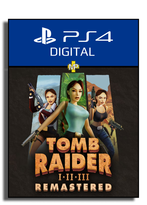 Tomb Raider I-III Remastered Starring Lara Croft - Ps4 - Digital