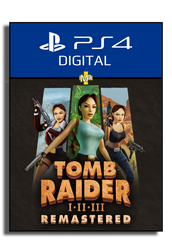 Tomb Raider I-III Remastered Starring Lara Croft - Ps4 - Digital