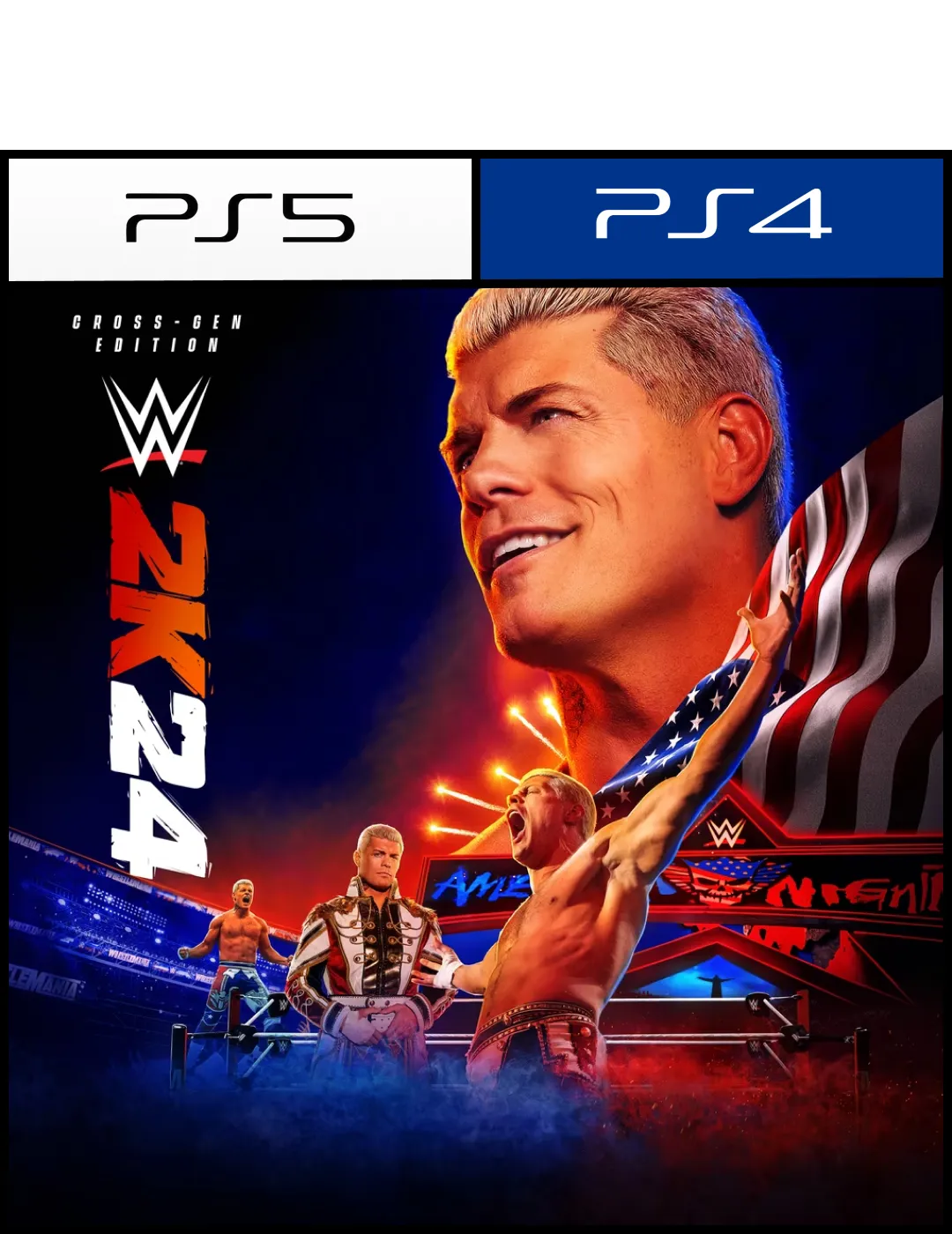 WWE 2K24 para PS4 o PS5 - Digital