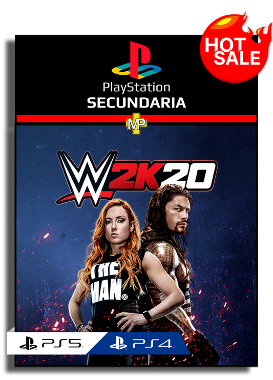 WWE 2K20 - Digital - Secundaria - Hot Sale