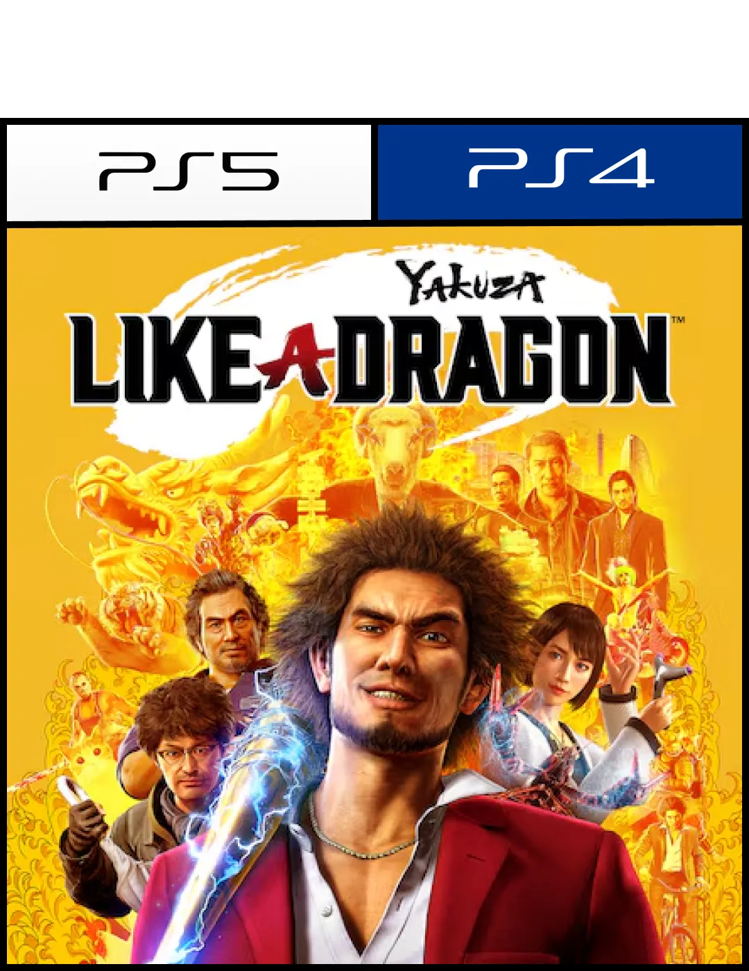 Yakuza: Like a Dragon -Para Ps5 & Ps4 - Digital