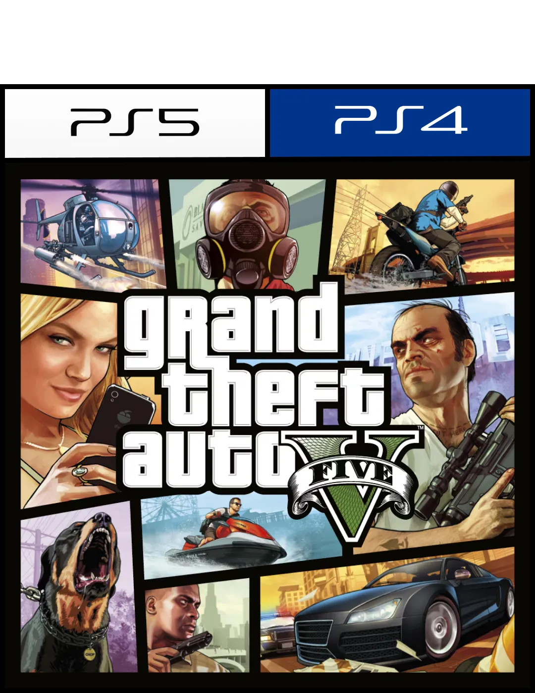 Grand Theft Auto V para Ps5 o Ps4 - Digital - GTA V