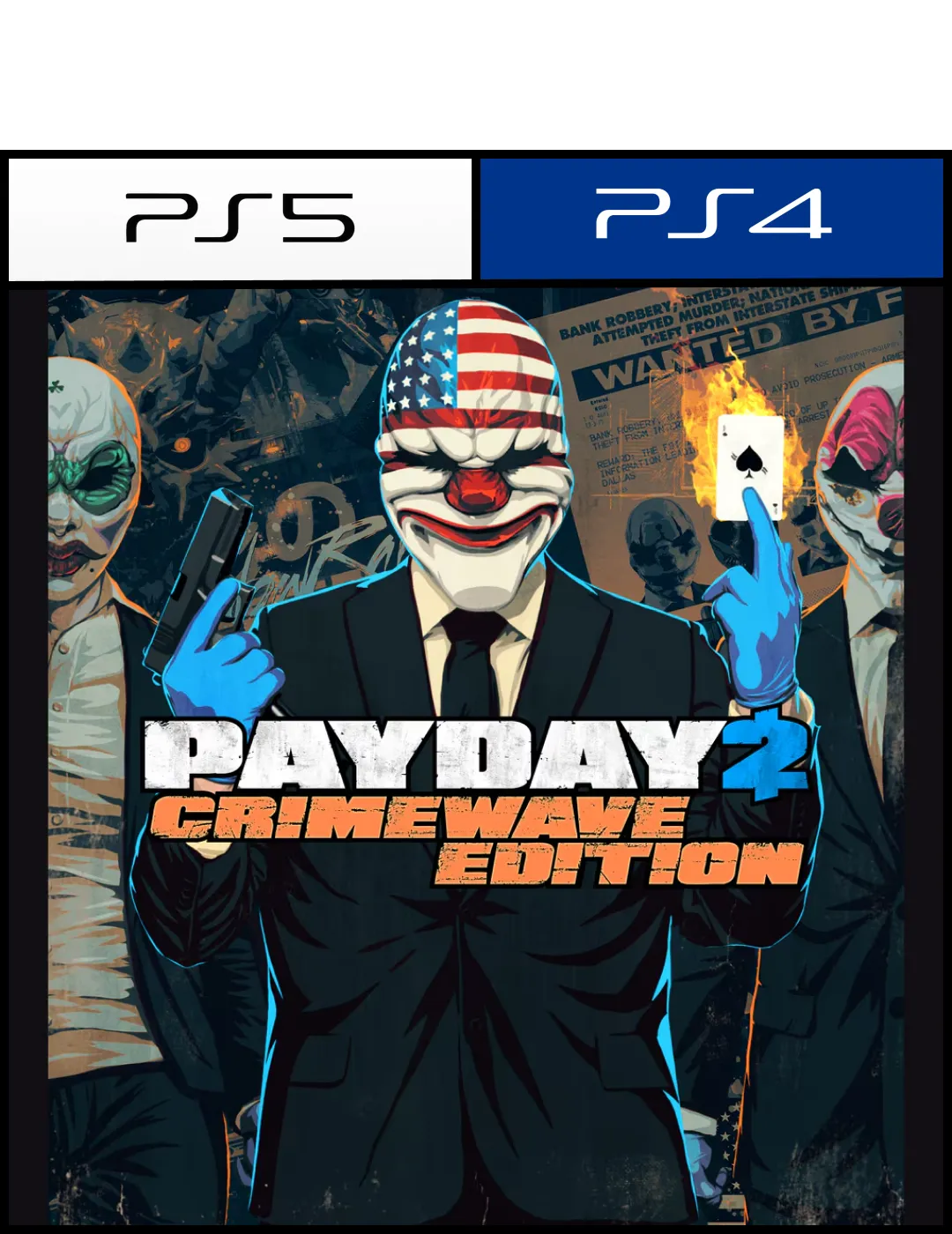 PAYDAY 2: CRIMEWAVE EDITION para PS4 o PS5 - Digital