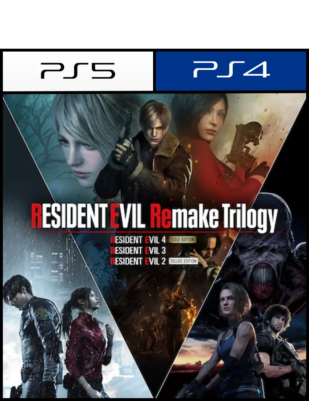 Resident Evil Remake Trilogy para PS4 o PS5 - Digital