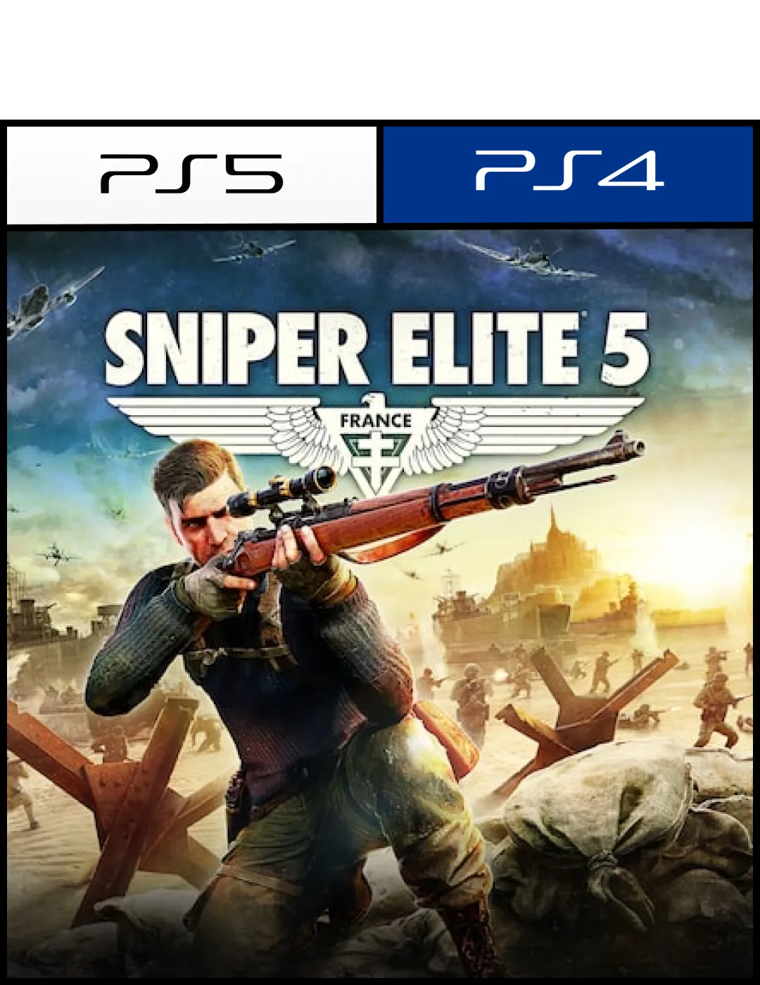 Sniper Elite 5  - Para Ps5 & Ps4 - Digital